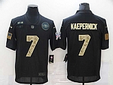 Nike 49ers 7 Colin Kaepernick Black Camo 2020 Salute To Service Limited Jersey,baseball caps,new era cap wholesale,wholesale hats